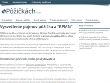 Tablet Screenshot of opozickach.com